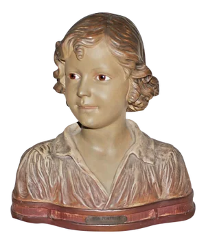 Antique French Terracotta Bust