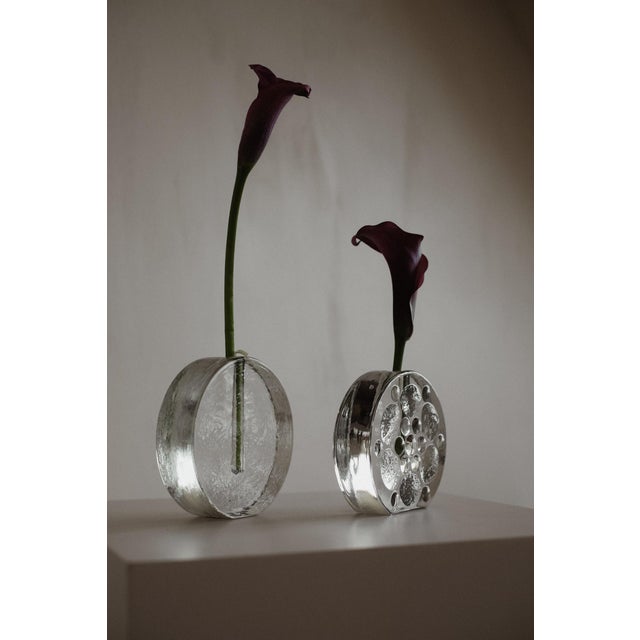 Vintage Solifleur Vases from Walther Glas, 1970s, Set of 2 For Sale - Image 6 of 11