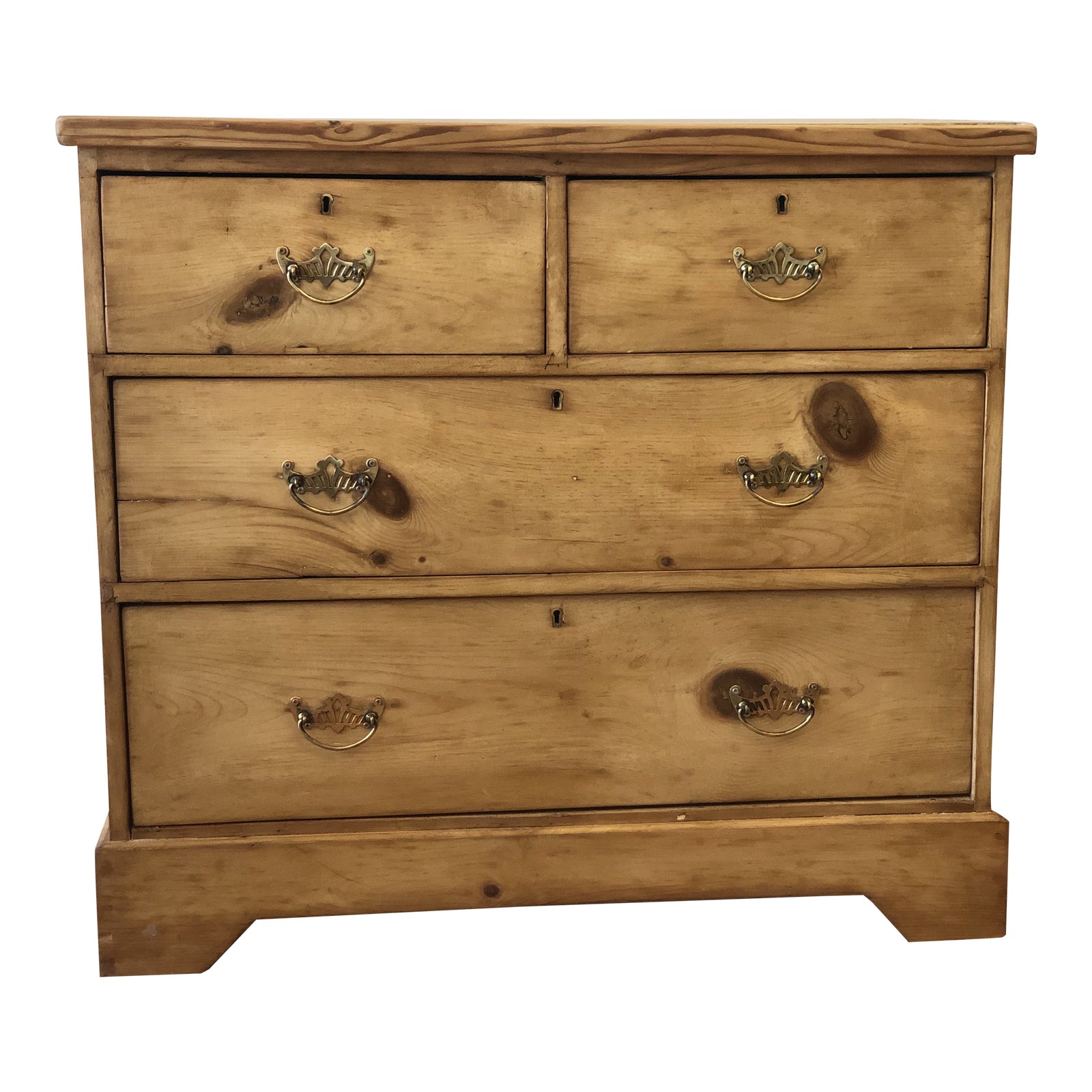 Antique English Pine Chest of Drawers Chairish