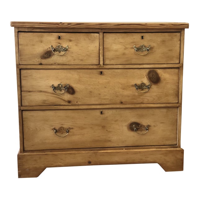 Antique English Pine Chest of Drawers Chairish