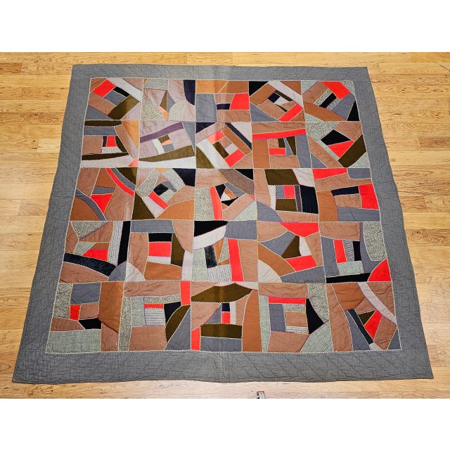 Early 20th Century Early 20th Century African American Quilt For Sale - Image 5 of 12