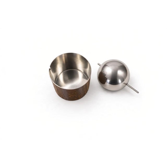 1980s Cylinda Line Ashtray by Arne Jacobsen for Stelton, 1980s For Sale - Image 5 of 7