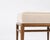 Stools by t.h. Robsjohn-Gibbings in Walnut and Velvet, C. 1950s For Sale In New York - Image 6 of 7