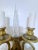 Metal Pair of 1920s Louis XV Style Brass Wall Sconces For Sale - Image 7 of 12