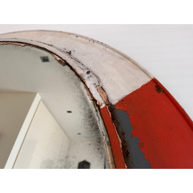 Glass Industrial Convex Railway Mirror For Sale - Image 7 of 9