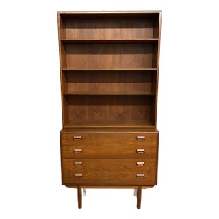 Borge Mogensen Danish Teak Dresser and Bookshelf For Sale