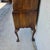 Wood Antique Walnut Highboy Dresser Desk With Pullout Writing Surface For Sale - Image 7 of 18
