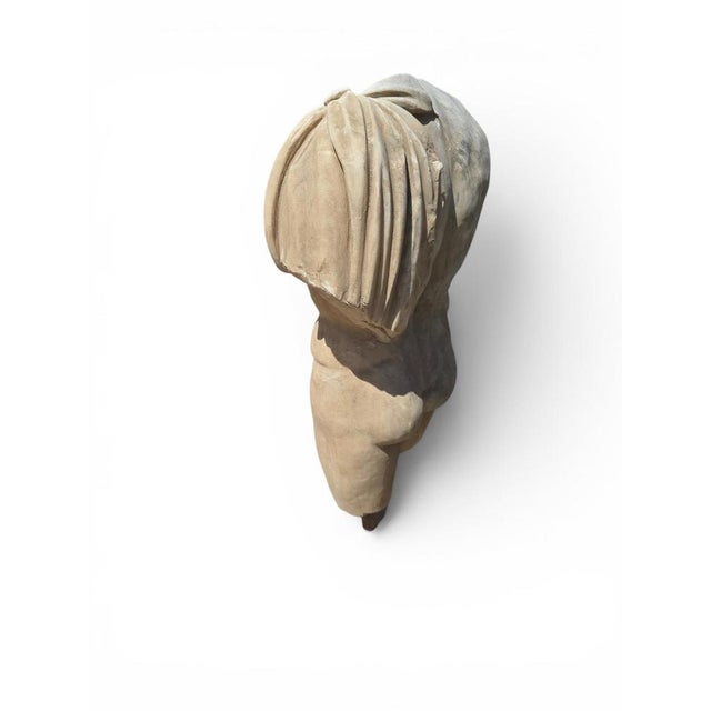 Italian Artist, Large Torso of a Greek Athlete, 1950, Marble For Sale - Image 6 of 11