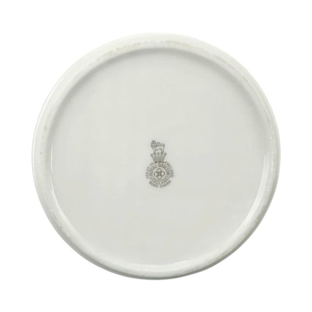 Mid 20th Century Vintage the Ritz London Hotel Porcelain Coaster Ashtray For Sale - Image 5 of 10