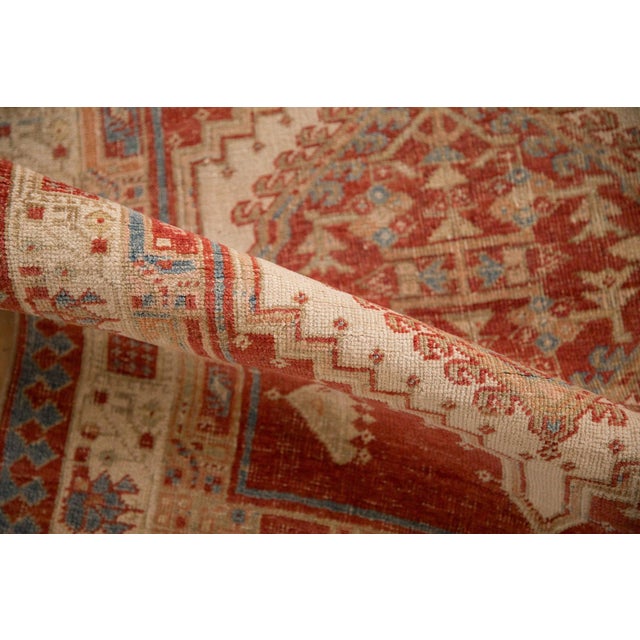 Textile Vintage Distressed Serab Rug Runner - 3'3" x 14'2" For Sale - Image 7 of 10