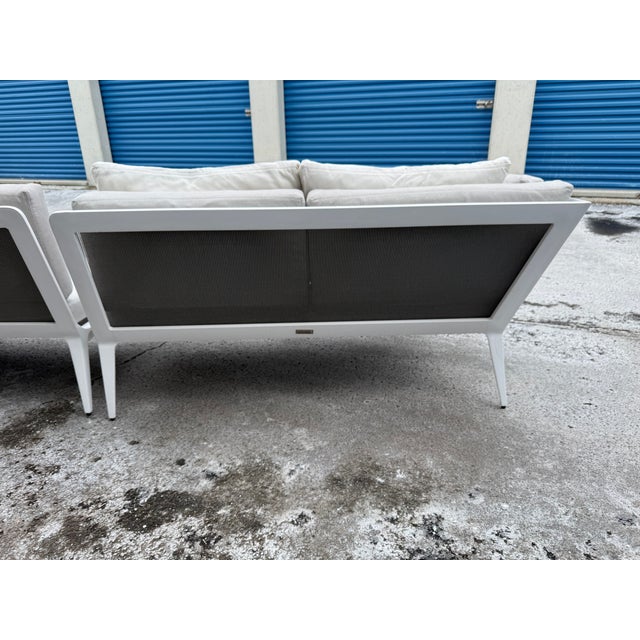 Richard Frinier Still 3 Piece Sectional by Richard Frinier for Brown Jordan For Sale - Image 4 of 18