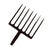 Bring a touch of history and raw character into your interior with this rare collection of vintage industrial eel forks....