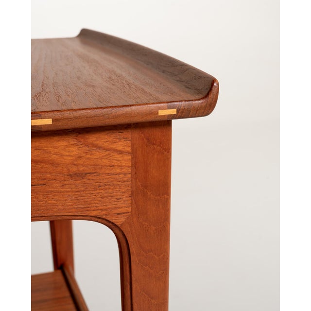 Teak Trolley by Yngvar Sandström for Seffle, 1950s For Sale - Image 6 of 9