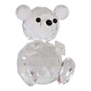 Swarovski Crystal Woodland Friends Teddy Bear 7637 Retired Mini Figurine 5076b