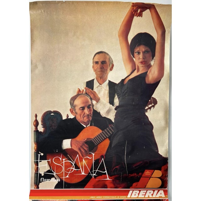 Iberia Posters by Hauser and Menet, 1978, Set of 4 For Sale - Image 13 of 13