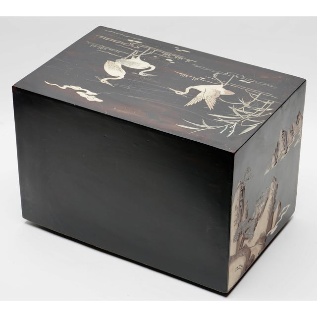 Vintage Asian Hand Carve Jewelry Box For Sale In Miami - Image 6 of 10