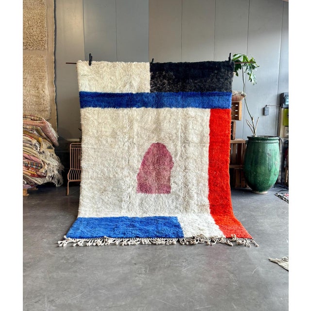 Vintage Moroccan Mrirt Wool Rug, 2010s For Sale - Image 18 of 18