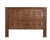 King Size Headboard Constructed From an Antique Carved Teakwood Door and Pillars For Sale - Image 4 of 5