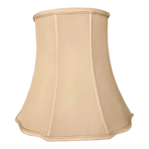 Large Silk Bell Shaped Linen Lamp Shade