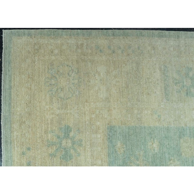 Early 21st Century Turkish Oushak Antique Look Rug 8'2" x 10'11" #20075 For Sale - Image 5 of 8