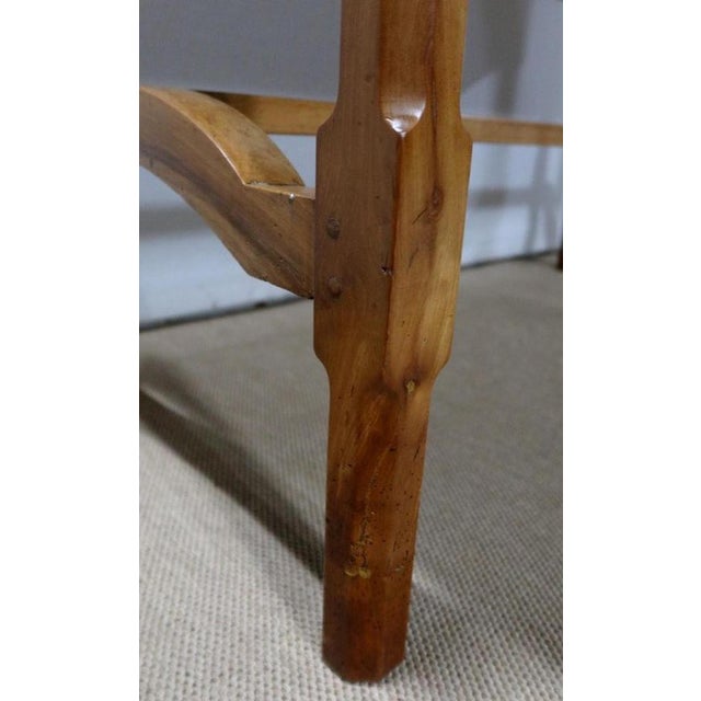 Rectangular Table in Solid Cherry Wood For Sale - Image 10 of 18
