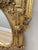 Gold Large Ornate Rococo Revival Gold Floral Wood & Composition Wall Mirror For Sale - Image 8 of 16