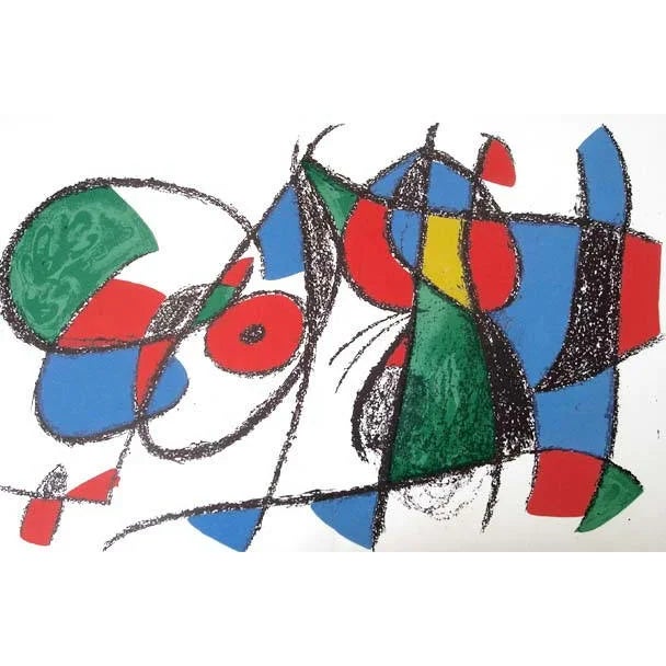 Artist: Joan Miro Country: Spain Title: Untitled – V2-8d Medium: Original Lithograph Marks: Not signed or numbered Size:...