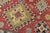 Kazak Rug 3'11'' X 6'1'' Red Wool Tribal Hand-Knotted Oriental Carpet For Sale - Image 4 of 12