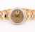Mid 20th Century Vintage Rolex 18k Gold DateJust 28mm Diamond Bezel & Dial Watch For Sale - Image 5 of 9