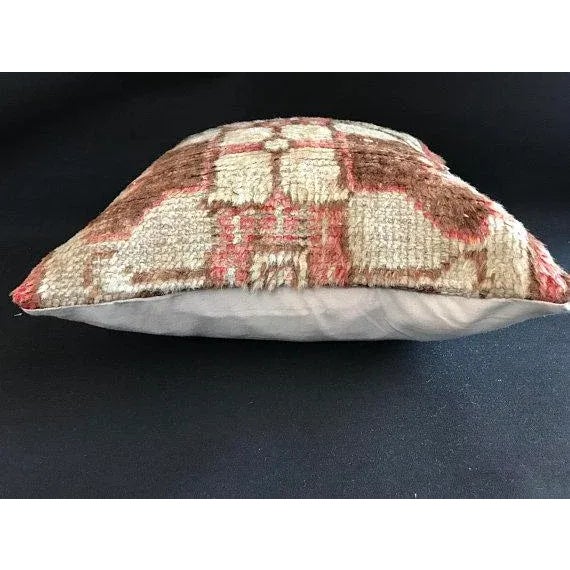 1960's Bohemian Oushak Pillow Case For Sale - Image 10 of 11