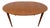 Vintage Danish Modern Oval Teak Dining Table - Refinished! For Sale