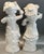 Stunning Pair Of Antique Carl Schneider Boy & Girl Porcelain Bisque Figurines From Germany - 1885 Pattern: IG DEP 8357...