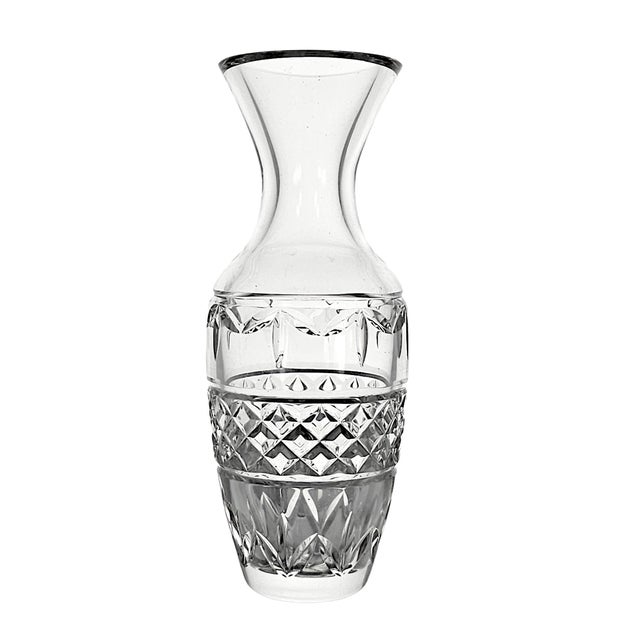 Early 21st Century Waterford Ballina Cut Crystal Bud Vase, Ireland, Circa 2000 For Sale - Image 5 of 8