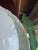 Late 19th Century Elite Works Limoges France Porcelain Dinner Plates Green Floral Garland Scalloped Edge, 7 For Sale - Image 10 of 11