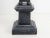 Slate Gray Vintage Mottled Slate Gray Stone Obelisk For Sale - Image 8 of 9