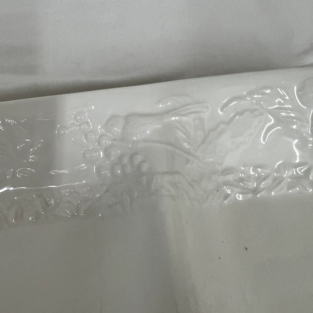 Farmhouse Large Italian Divided Platter by Studio Nova, Garden Harmony For Sale - Image 3 of 4