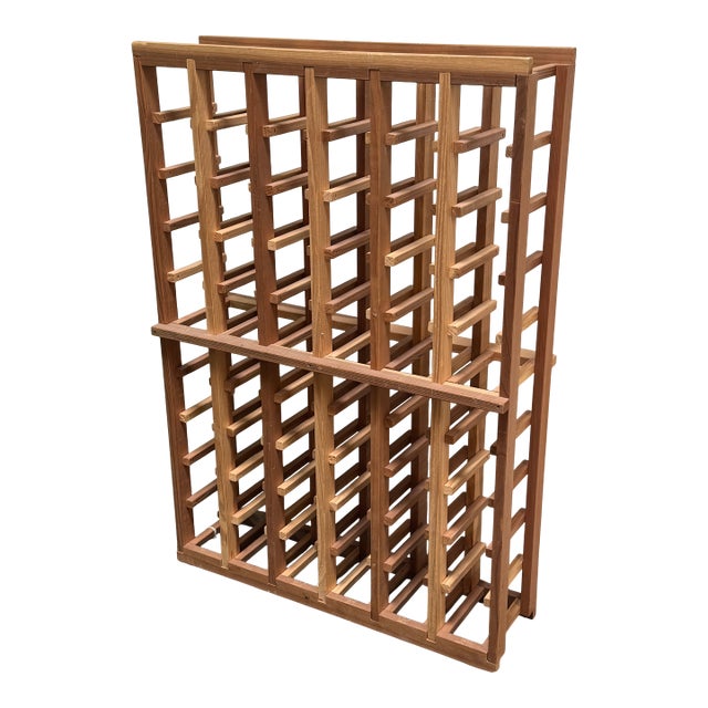 Pine Wood Wine Rack For Sale