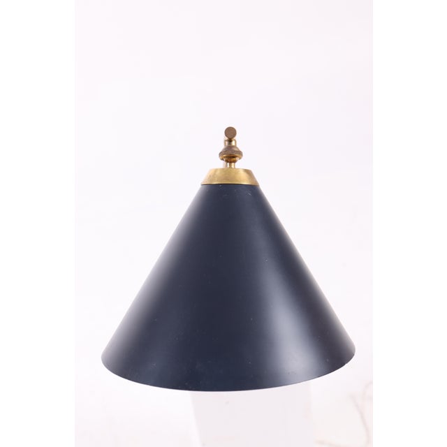 Adjustable table lamps. Designed by Th. Valentiner made by Poul Dinesen in 1950s. Made in Denmark. I have official proof...