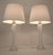 Large Art Glass Table Lamps by Paul Kedelv for Flygsfors, 1950s, Set of 2 For Sale - Image 3 of 11