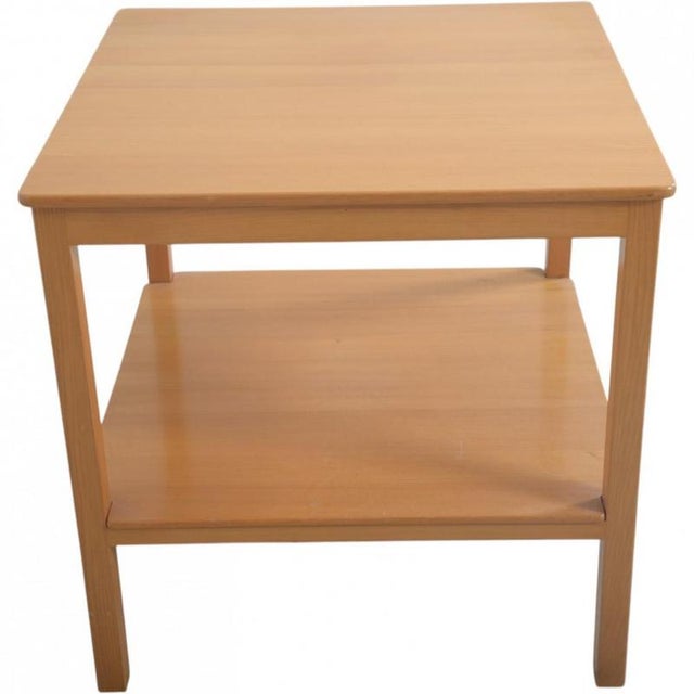 Vintage Side Table in Elm by Kaare Klint, 1970s For Sale - Image 6 of 9