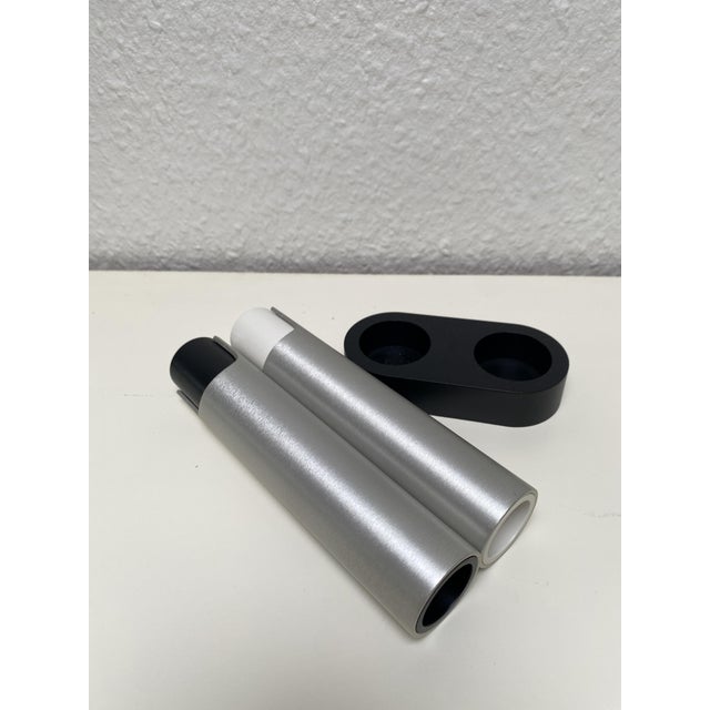 Salt and Pepper Grinder Set by Rud Thygesen and Johnny Sørensen for Rosendahl, Denmark, 1960s, Set of 3 For Sale - Image 6 of 10