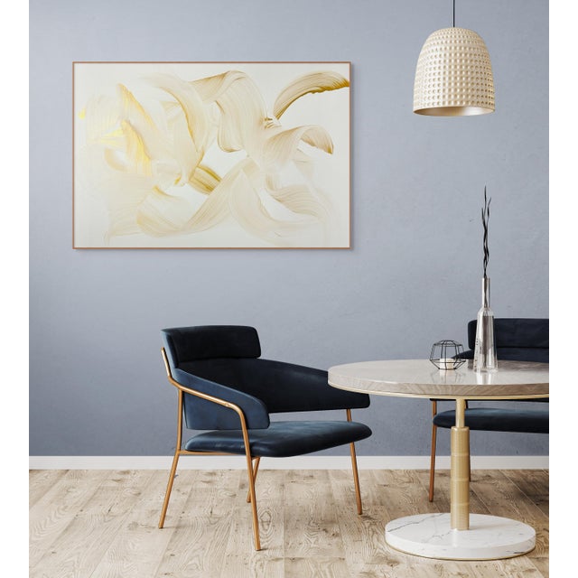 Abstract Contemporary Abstract Acrylic on Canvas "The Sound of Disagreement" by Nikolaos Schizas For Sale - Image 3 of 5