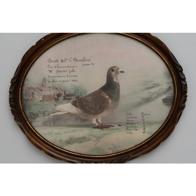 Traditional 20th Century Belgian Artwork With Wooden Frame For Sale - Image 3 of 10