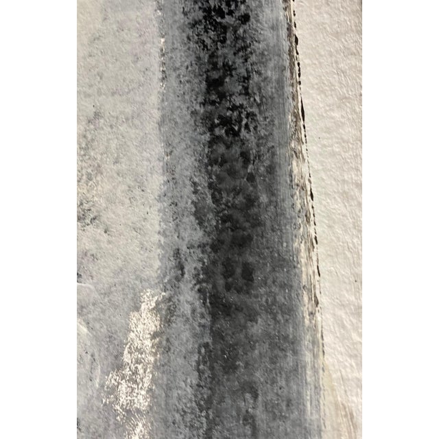 John Walker, Large 3D Cast Paper Abstract Oil Monoprint Unique Monotype Painting John Walker, 1991 For Sale - Image 18 of 18