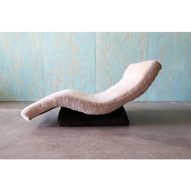 1960s 1960s Wave Chaise Lounge by Caraway Furniture After Adrian Pearsall Mid Century Modern For Sale - Image 5 of 14