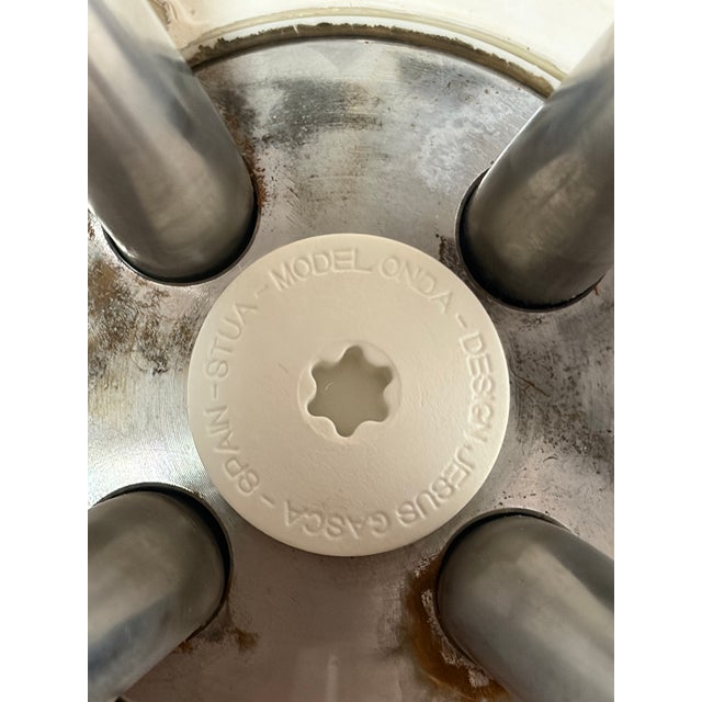 Onda Swivel Kitchen Stools by Jesús Gasca for Stua - Set of 4 For Sale - Image 17 of 17