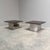 Brutalist Stone Coffee Tables by Peter Draenert, 1970s, Set of 2 For Sale - Image 4 of 17