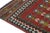 1950s 1950s Vintage Persian Kilim in Red With Pictorial Geometric Patterns by Rug & Kilim For Sale - Image 5 of 8