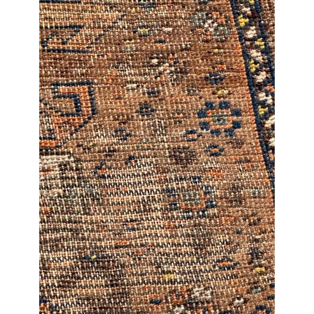 Antique Distressed Shiraz Rug, 1890s For Sale - Image 17 of 18