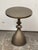 Arhaus Sculptural Bronze Finish Pedestal Martini Side Table For Sale - Image 10 of 12
